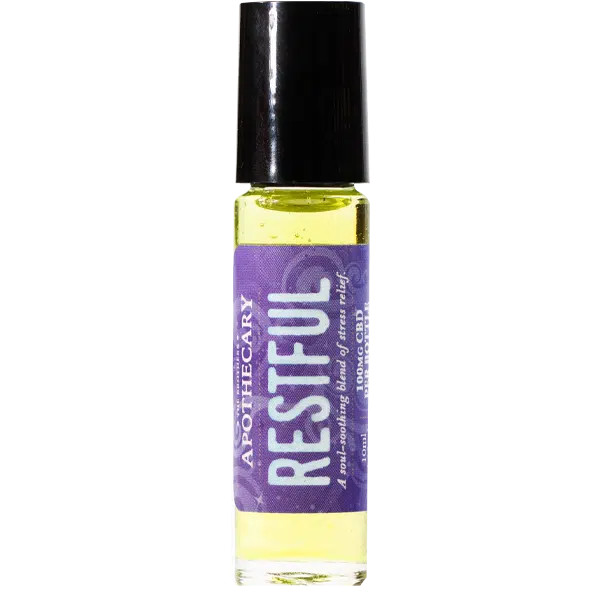 The Brothers Apothecary: Restful CBD Essential Oil Roll On (100mg)